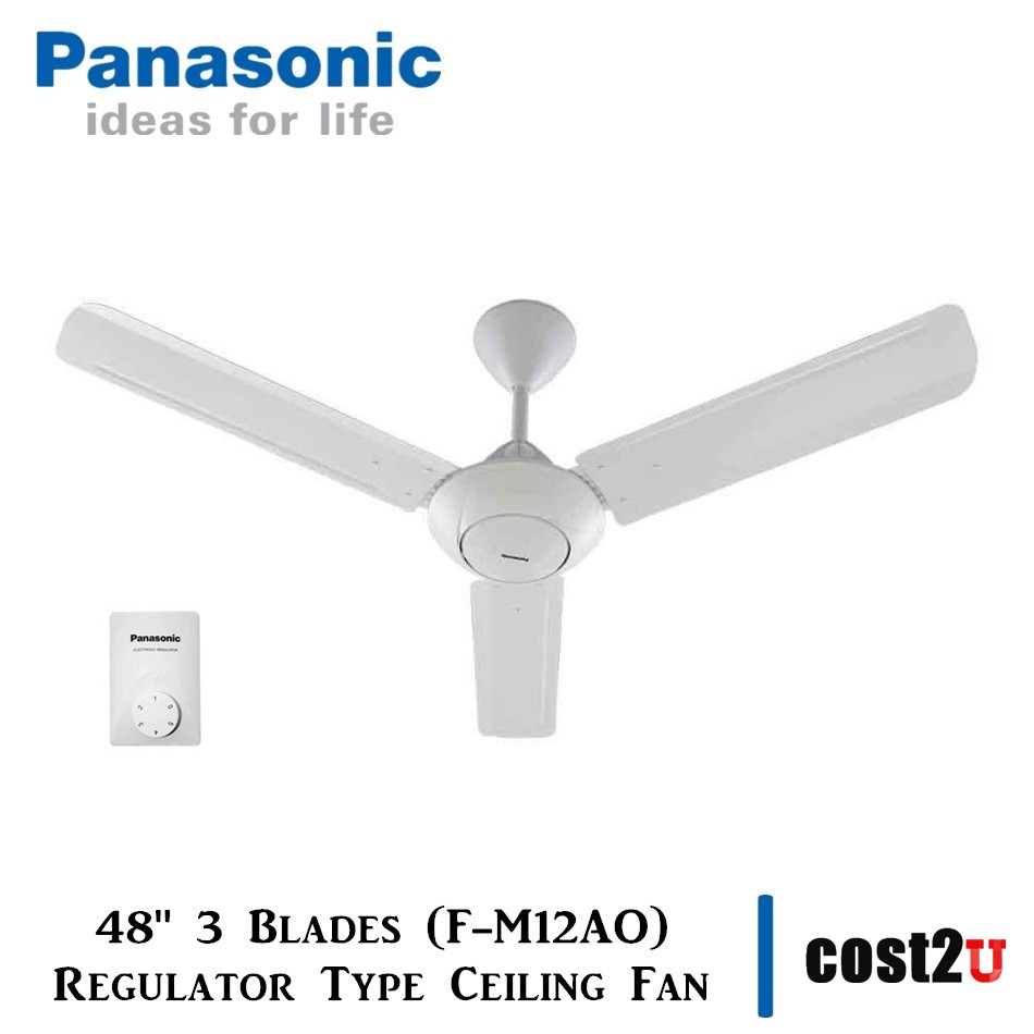 Panasonic Baby Ceiling Fan 48 F M12ao Regulator Type F M12gx Led Remote Control Type F M12a0