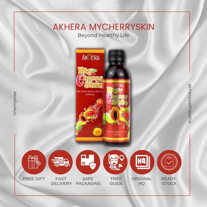 Akhera My Cherry Skin Original By Hq Shopee Malaysia