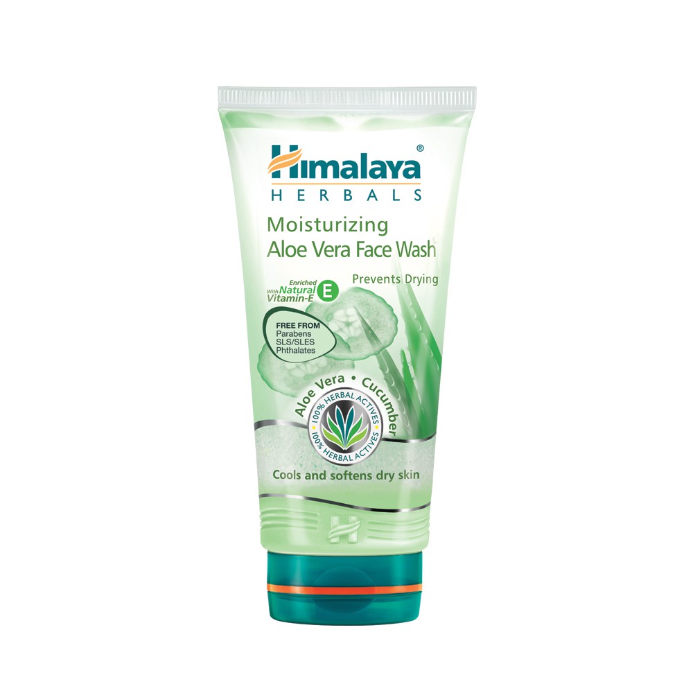 Himalaya Moisturizing Aloe Vera Face Wash (100ml) | Shopee Malaysia