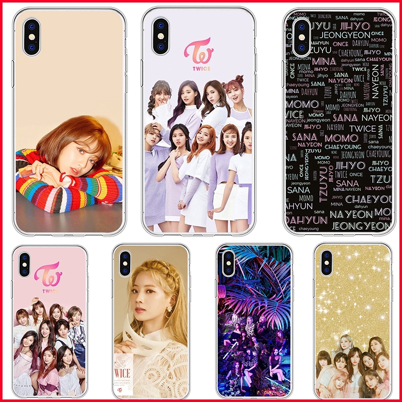 Iphone X 6 7 8 Plus Xr Xs Max Mobile Phone Case Kpop Twice Tpu Soft Shell เคส Iphone Shopee Malaysia