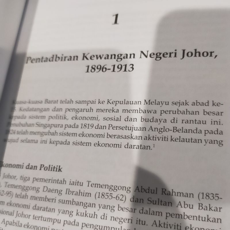Pentadbiran Kewangan Kolonial Di Johor Ichiro Sugimoto Shopee Malaysia