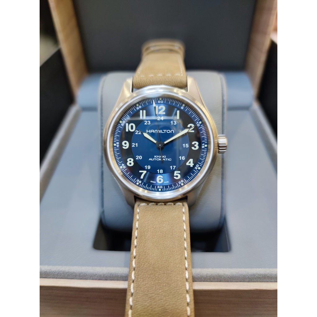 HAMILTON KHAKI FIELD TITANIUM AUTO 42MM H70545540 | Shopee Malaysia