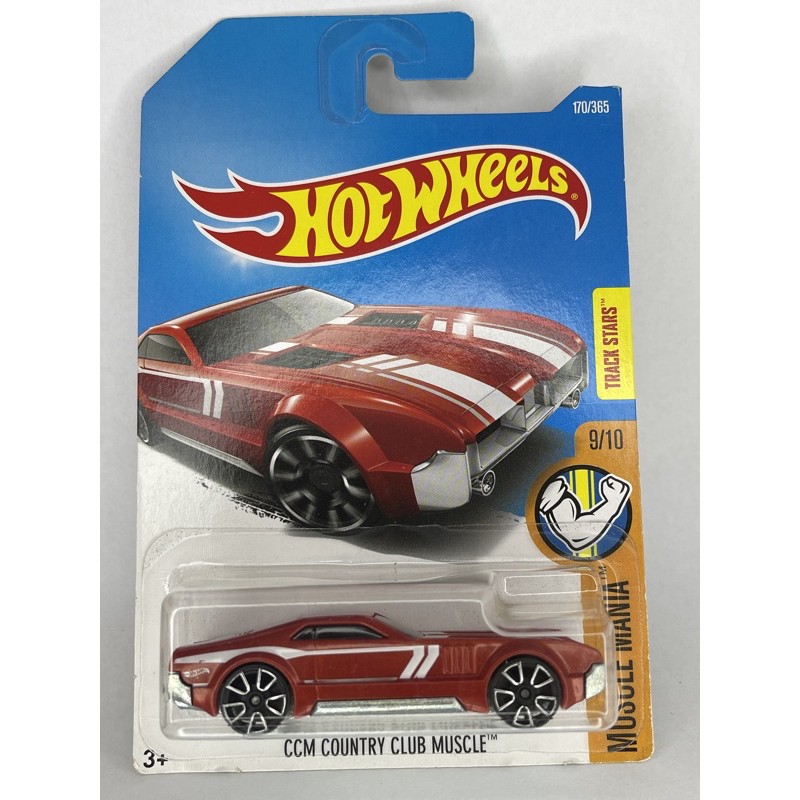 Hot Wheels CCM Country Club Muscle ( Muscle Car - Red - Toys ) | Shopee ...