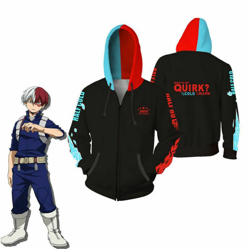 boku no hero hoodie