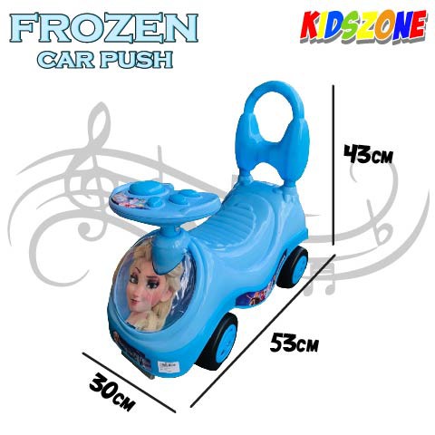 frozen push car