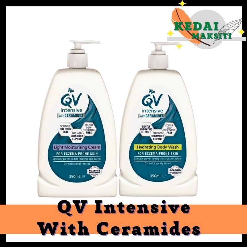 QV Intensive With Ceramides Light Moisturising Cream/Hydrating Body