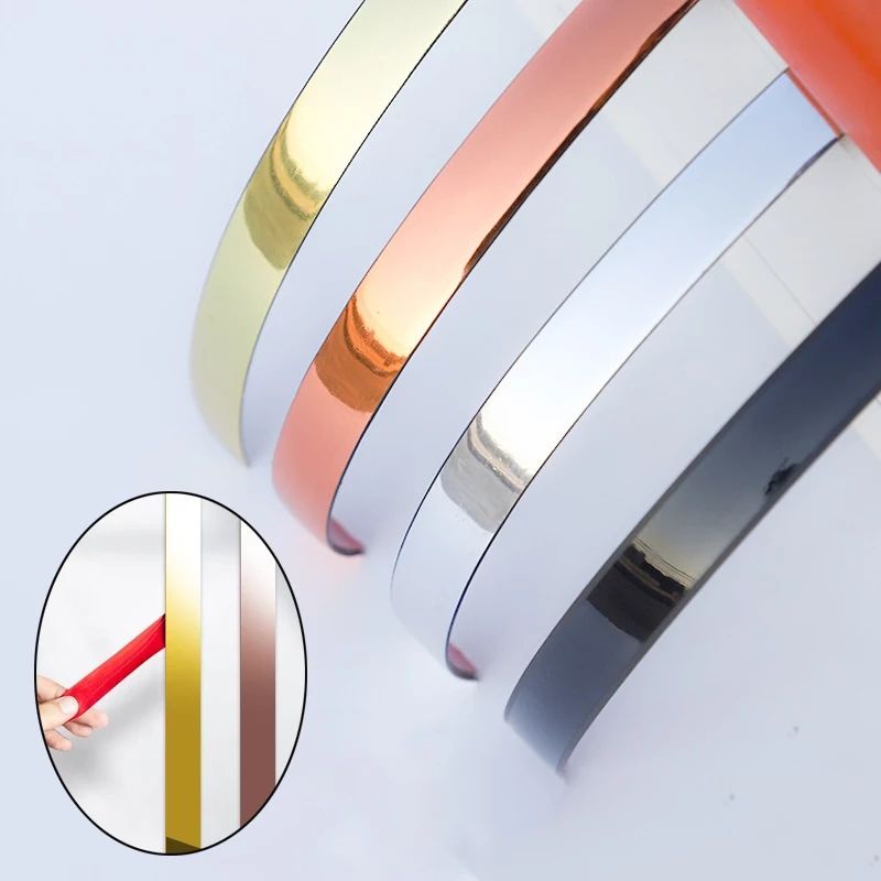 5 Meter Selfadhesive Gold Edge Banding Strips Waterproof Frame