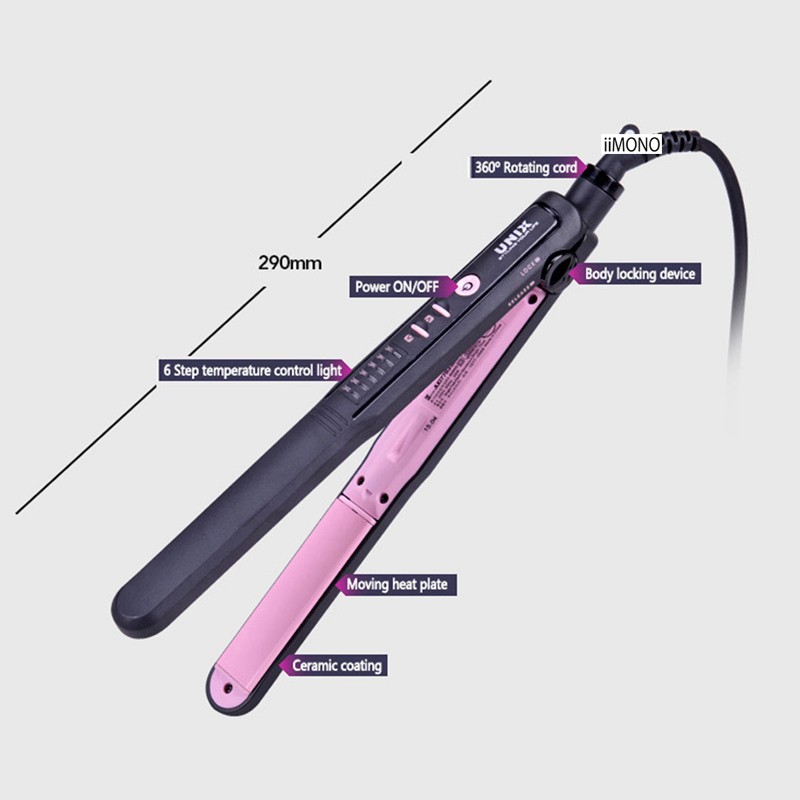 unix hair straightener
