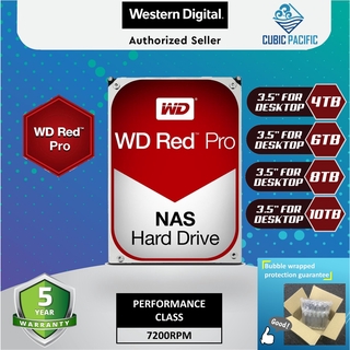 Western Digital Wd Red Pro Nas 4tb 6tb 8tb 10tb 3 5 70rpm 256mb Nas Internal Hdd Hard Disk Original Wd Malaysia Shopee Malaysia