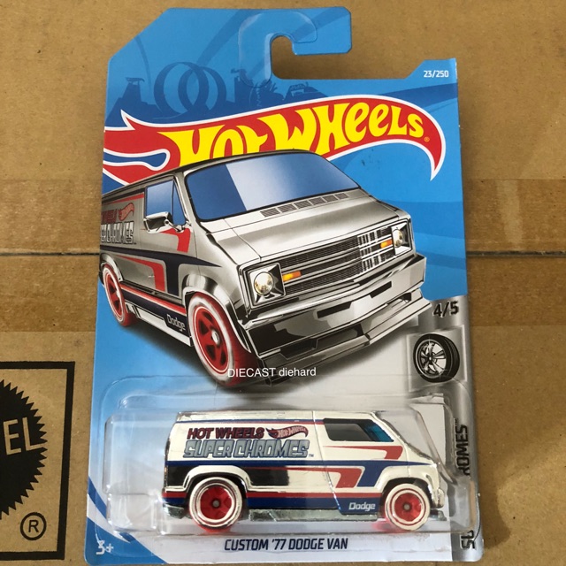 hot wheels super chromes dodge van