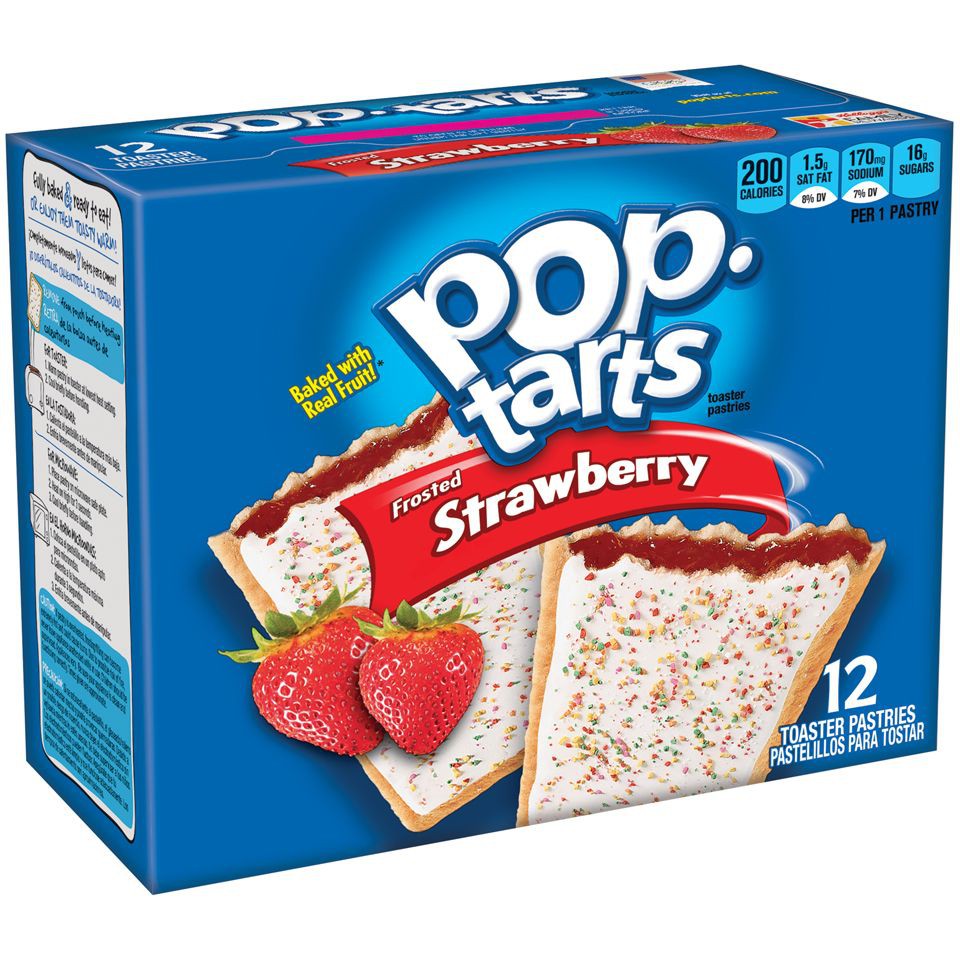 Kellogg S® Pop Tarts® Frosted Strawberry 22oz Exp 11 2021 Shopee