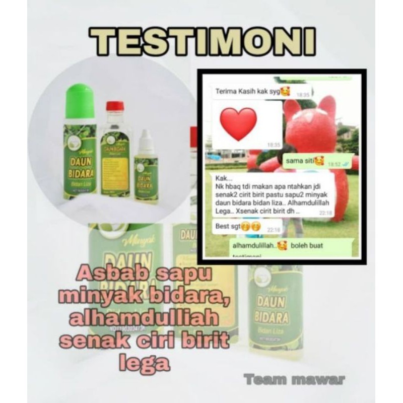 Minyak Bidara By Bidan Liza Shopee Malaysia