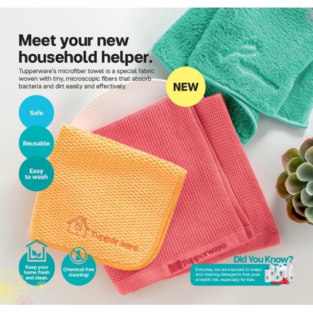 Tupperware MicroFiber Set