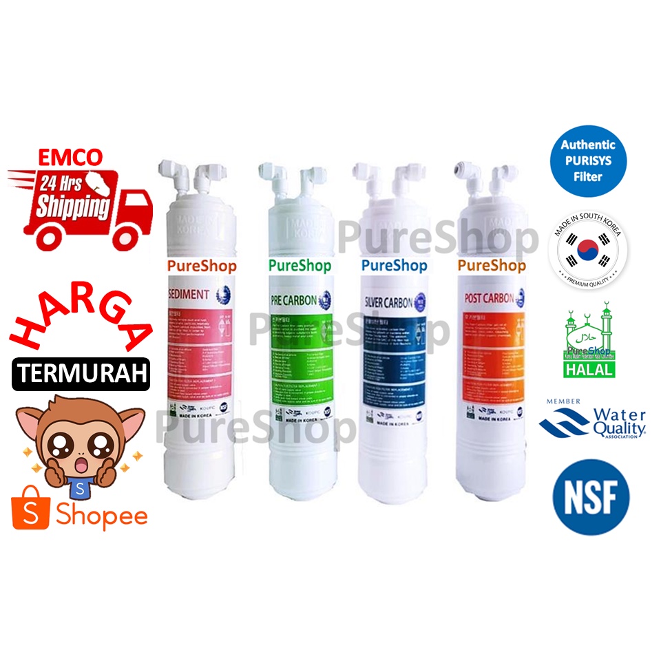 PURISYS Korea Water Filter HALAL Filter Cartridge Water Dispenser Purifier Magic Tong Yang