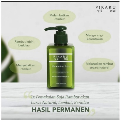 Pikaru Keratin HAIR MASK Anti Frizz free HAIR MASK | Shopee Malaysia