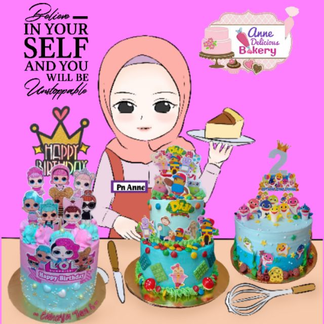 Ready Stock Hello Kitty Toys Birthday Cake Shopee Malaysia