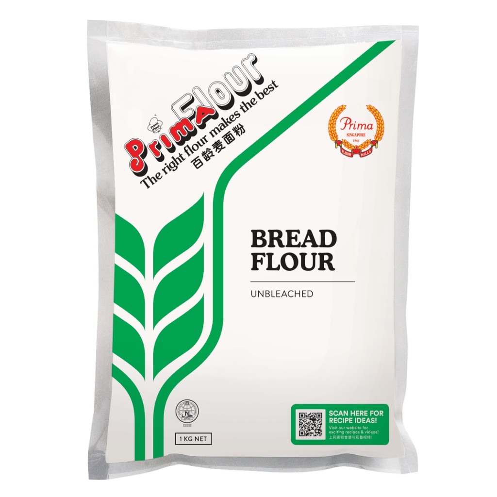 PRIMA FLOUR Bread Flour / High Protein / Tepung Roti ...