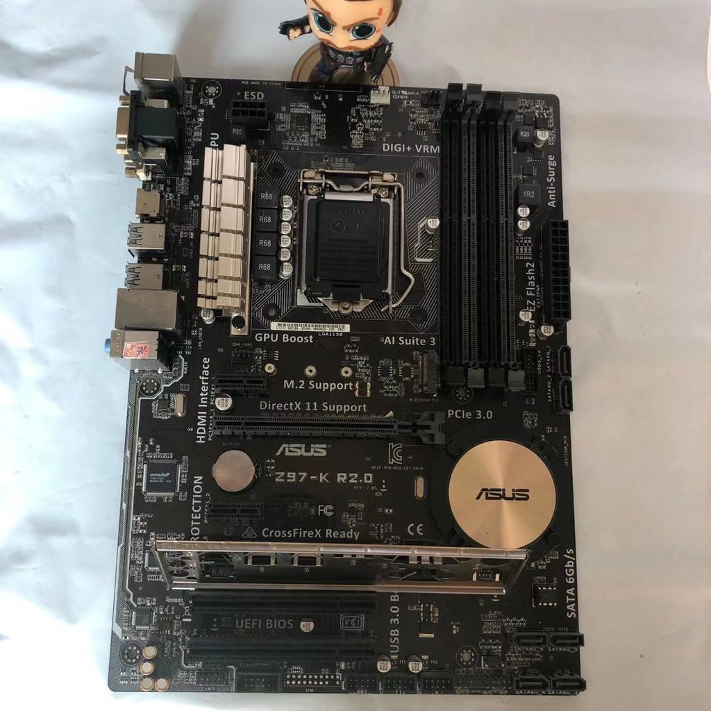 Asus Z97K Desktop Motherboard Z97 Socket LGA 1150 I3 I5 I7 DDR3 32G