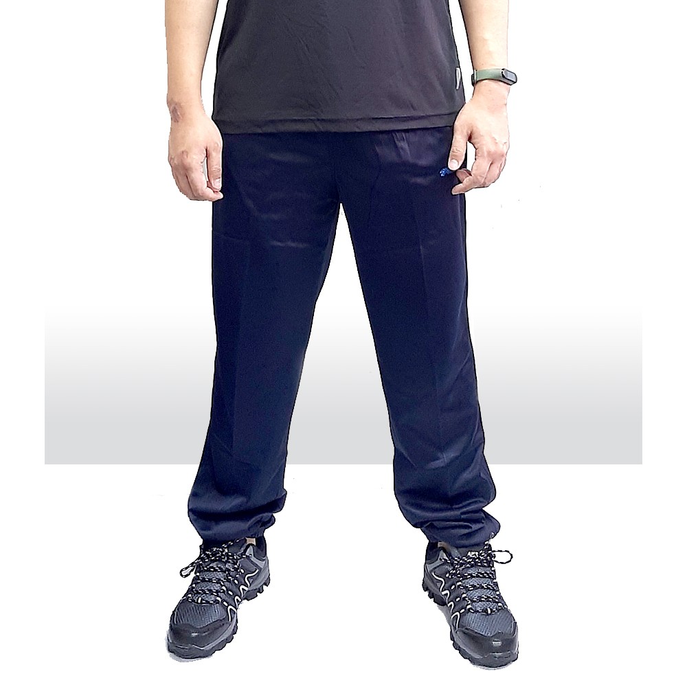 navy sports trousers