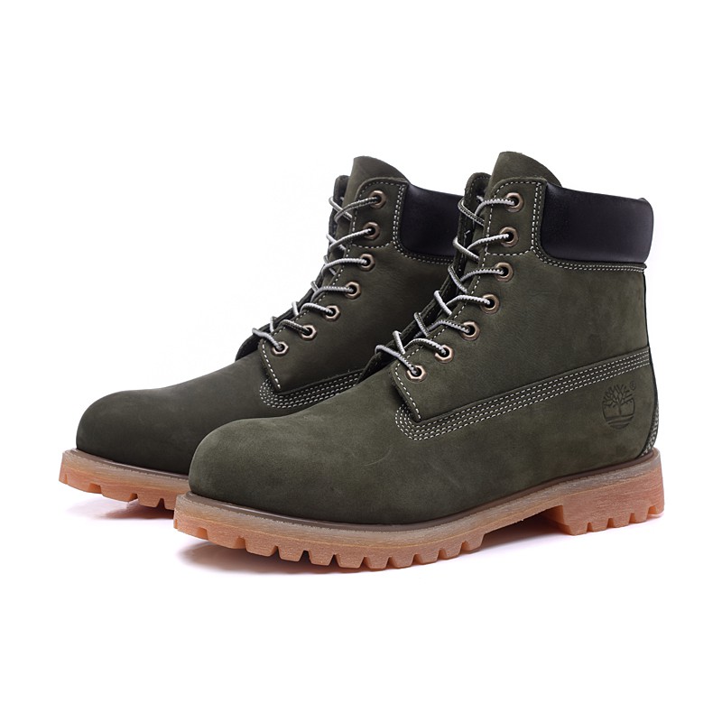 army green timberland boots