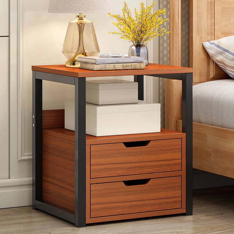 Simple bedside table simple bedroom storage cabinet small ...