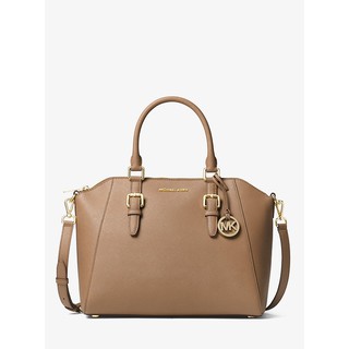 michael kors ciara saffiano leather satchel