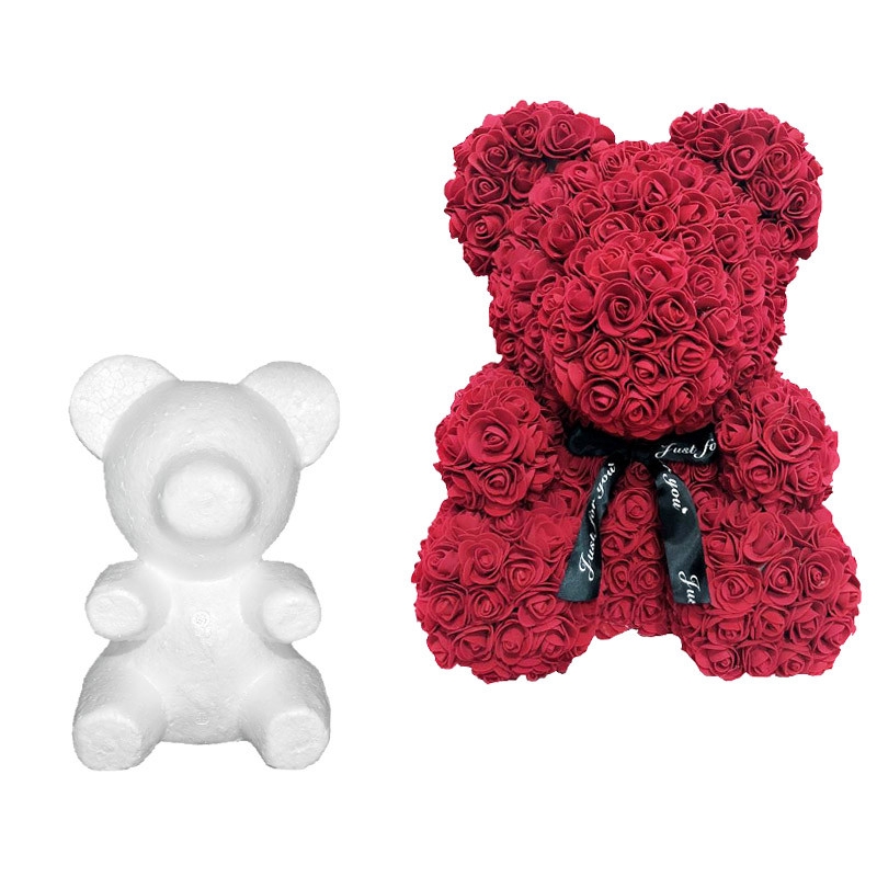 rose foam bear