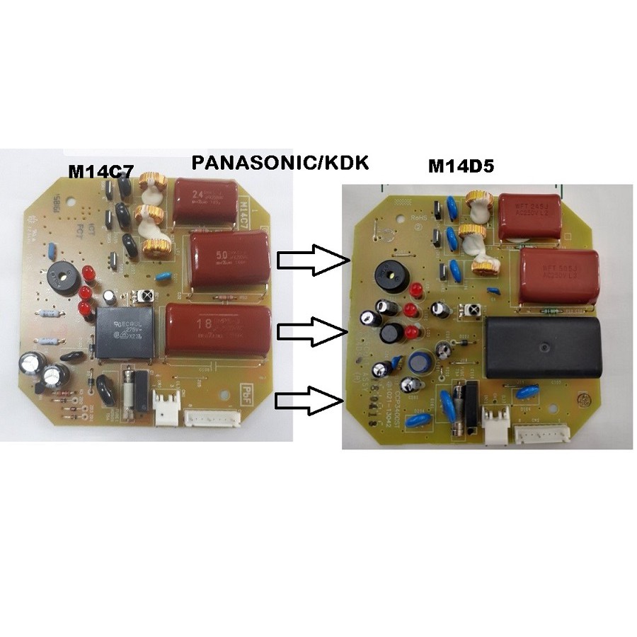 Panasonic Kdk Original Ceiling Fan Pcb Board M14d5 Shopee Malaysia