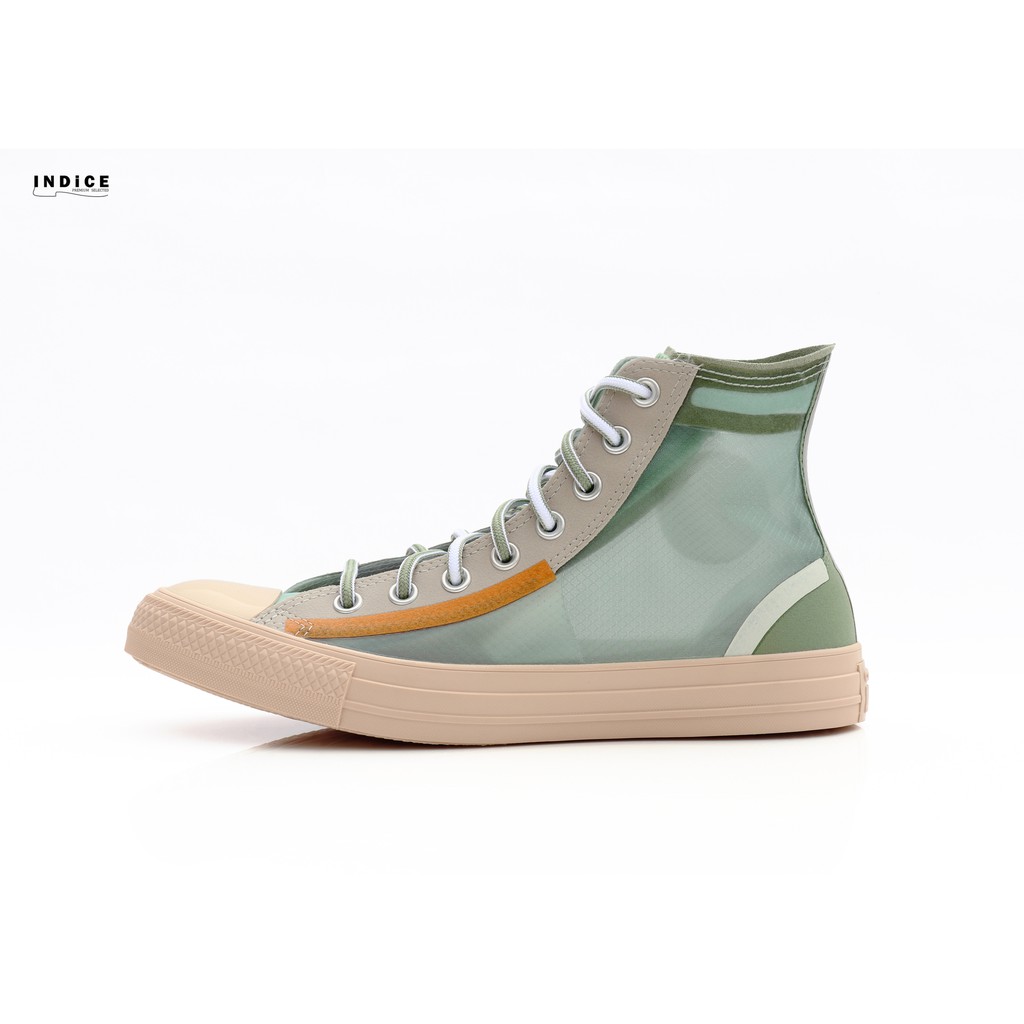 converse translucent green