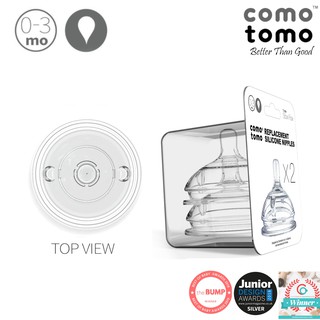 Comotomo Replacement Nipple (Twin Pack)