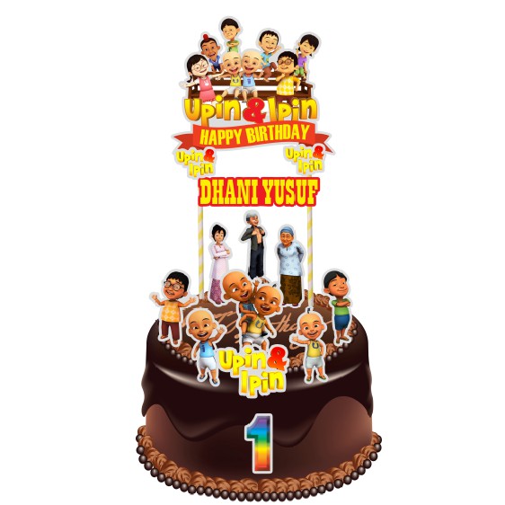 Upin dan ipin cake topper | Shopee Malaysia