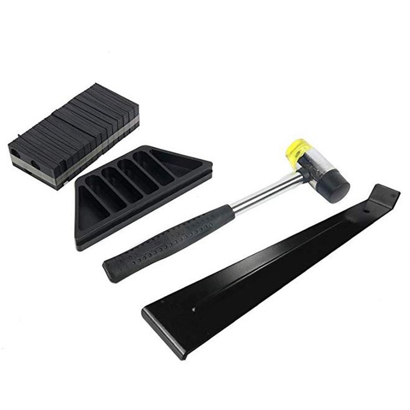 Laminate Wood Flooring Installation Kit With 30 Spacers Tapping