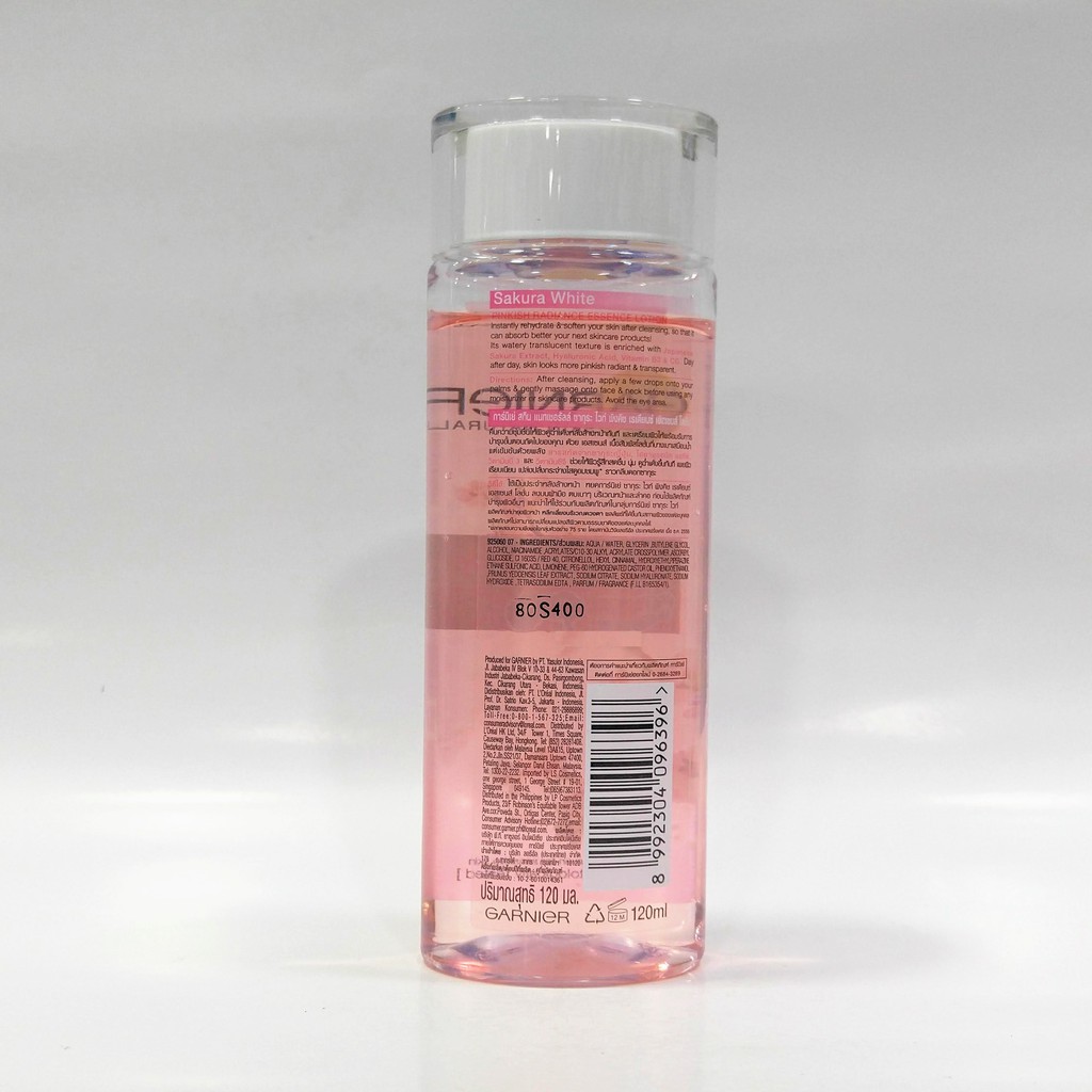 Garnier Sakura White Essence Lotion 1ml Exp04 22 Shopee Malaysia