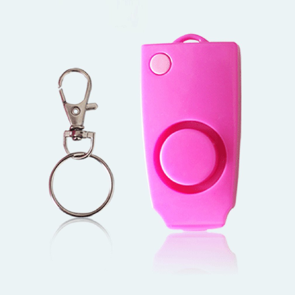 Personal Anti Rape Alarm Keychain 130dB SOS Emergency Safety Defense Self A8B5 