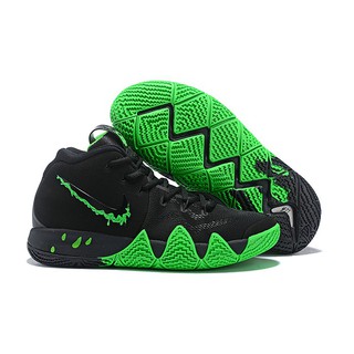 kyrie 4 black rage green