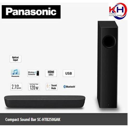 panasonic sound bar system