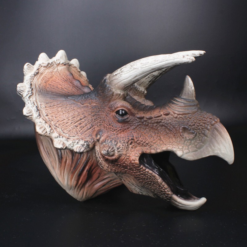 triceratops hand puppet