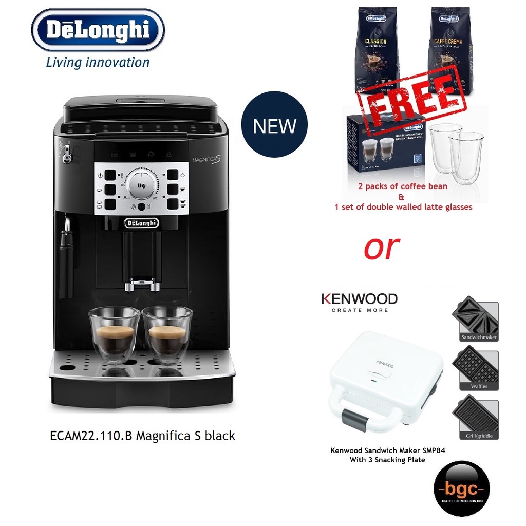 (Offer)Delonghi ECAM22.110.SB Coffee Maker (Silver) ECAM22110SB