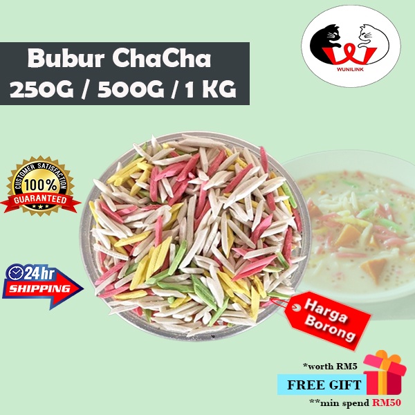 Bubur Chacha Bubur Caca Warna Warni 250g 500g 1kg Harga Borong Wholesale Price Ship Within 24 Hours Shopee Malaysia