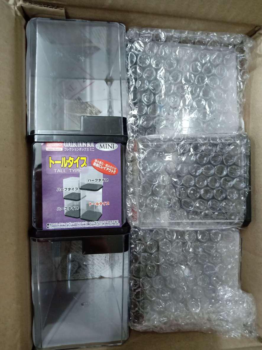 Daiso Japan Mini Collection Box Stair Type Stackable Figure Display