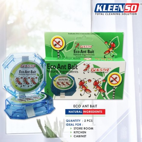 PESSO Eco Ant Bait Anti-Semut (2 Pieces)1box Kleenso Pesso Eco Ant Bait ...