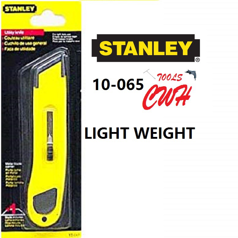 10065 STANLEY PLASTIC RETRACTABLE UTILITY KNIFE 10065 Shopee Malaysia