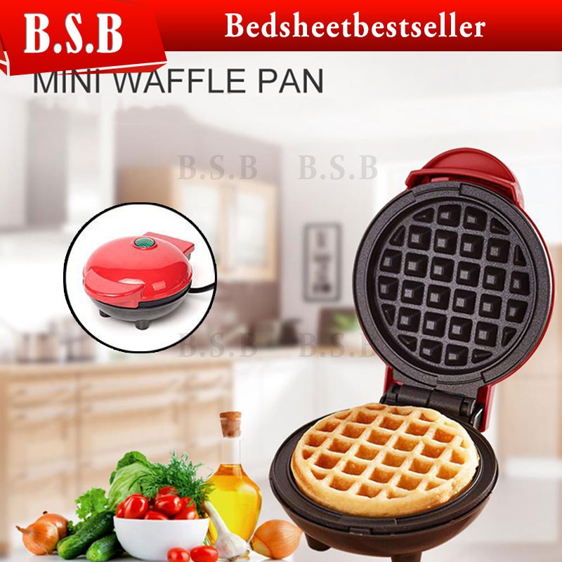 B.S.B Electric Waffles Maker Breakfast Waffle Machine Egg Cake Pan Eggette Machine Mini Waffle Pot