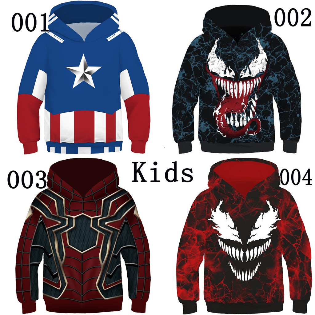 kids venom hoodie