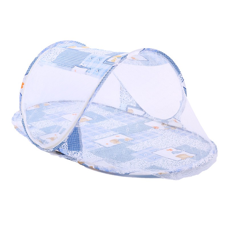 Mosquito Net Cartoon Tents Baby Cribs Cradle Folding Bed Infant