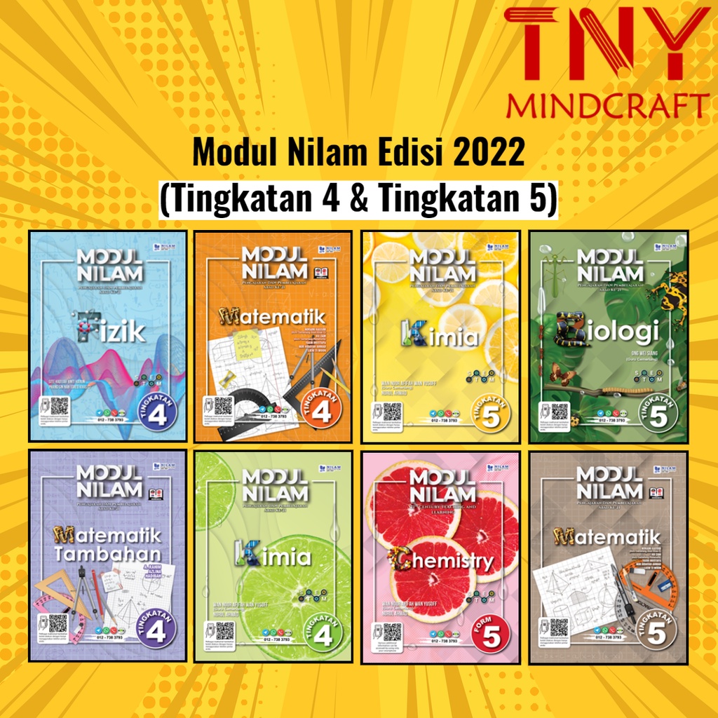 Buy [TNY] Buku Latihan Modul Nilam SPM (Tingkatan 4, Tingkatan 5) 2022