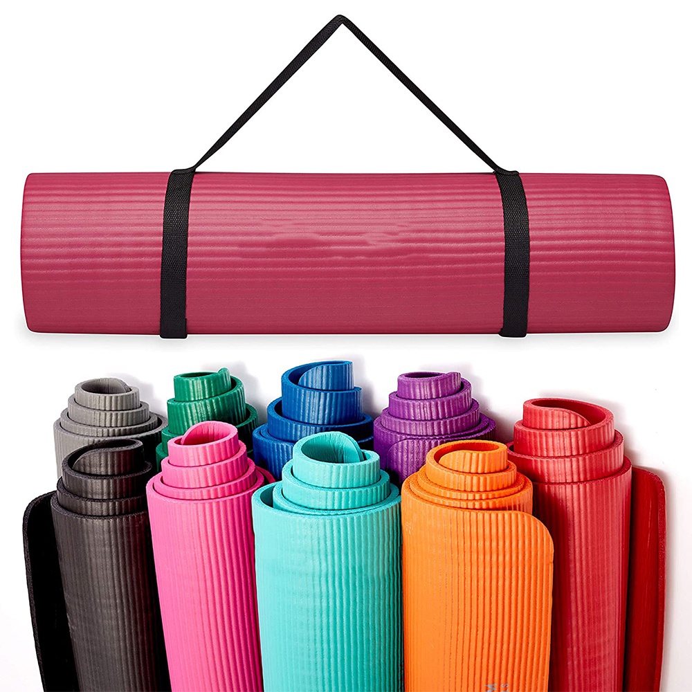  Yoga Mat 10/15MM Soft High Density ​EXTRA THICK yoga mat Anti slip exercise mat workout mat Tikar Yoga