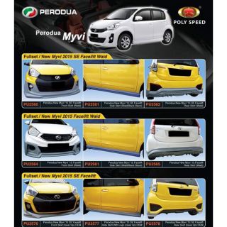 Bodykit Perodua Myvi Icon 1.5 SE/G Spec 1.3  Shopee Malaysia