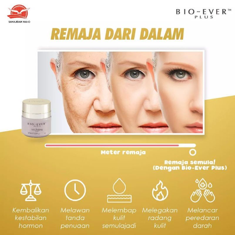 Bio Ever Plus Anti Aging Nano Cream Shopee Malaysia