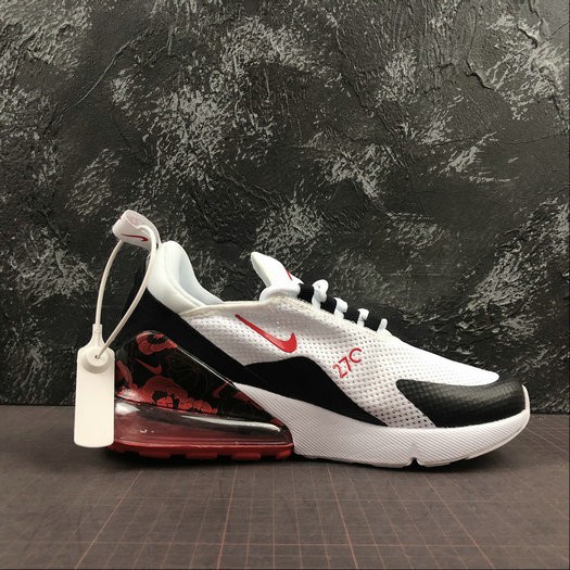 womens nike air max 270 black and red